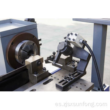 Máquina de corte de tuberías de servo automático doble